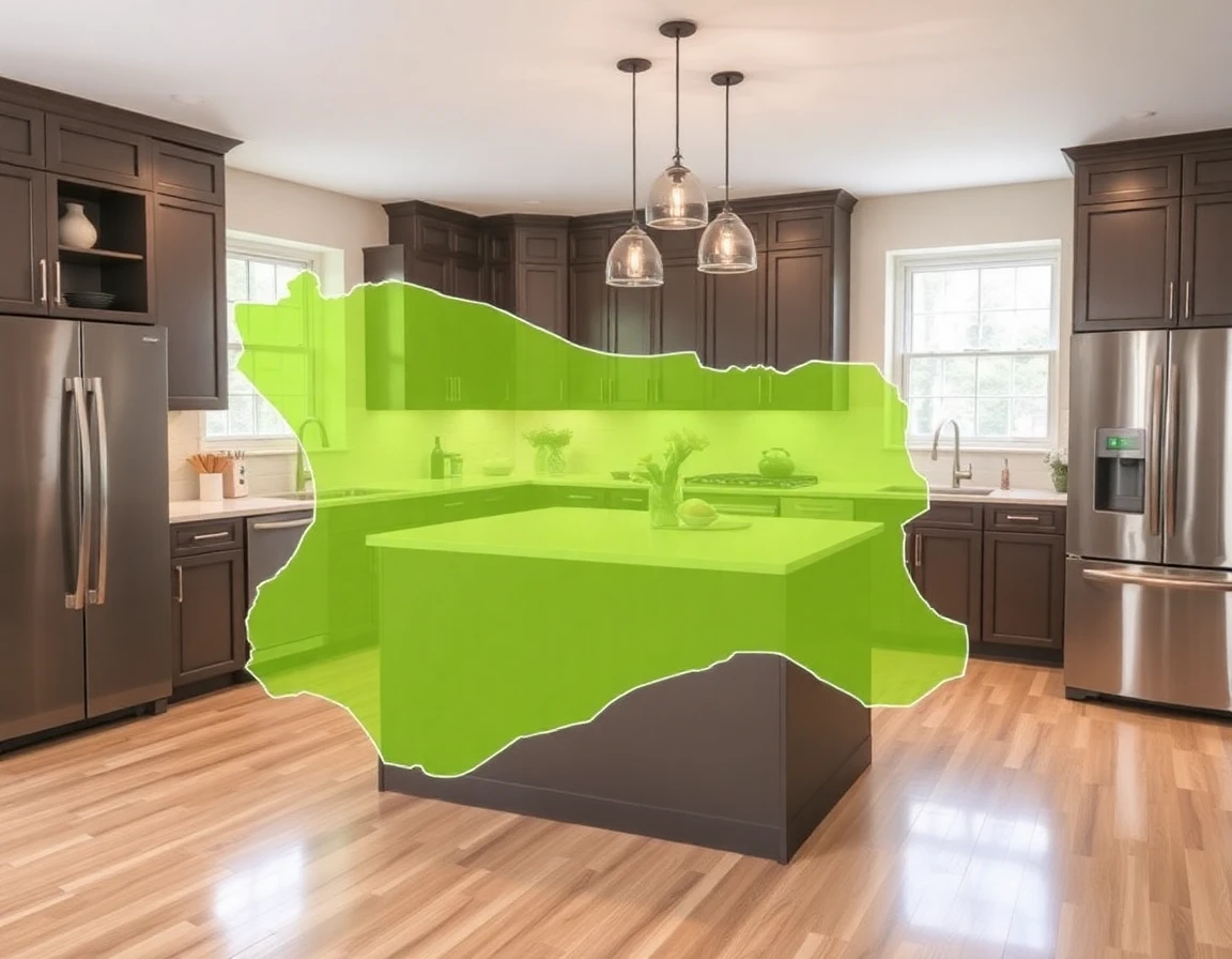 Kitchen Remodeling Service Areas Map